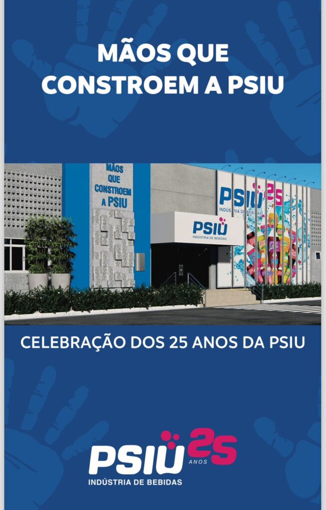 Mãos de pioneiros marcam monumento em homenagem aos 25 anos da Psiu…