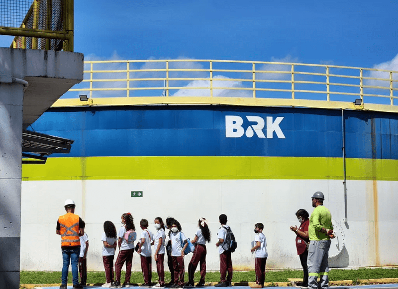 Paço do Lumiar – BRK recebe alunos no Programa ‘Portas Abertas’…